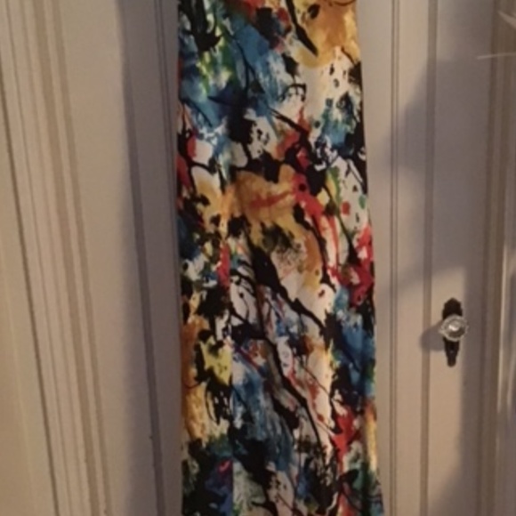 Alberto Makali printed silk gown - Picture 5 of 5